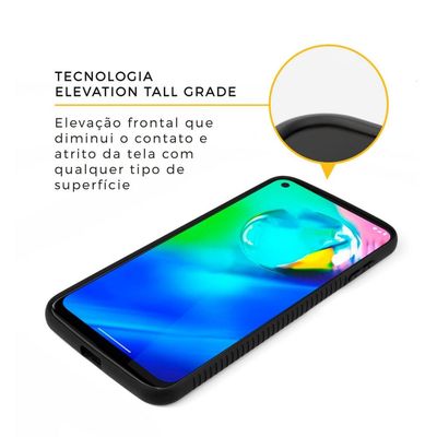 Capa Stronger Preta Para Motorola Moto G Stylus - Gshield