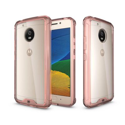 Capa Ultra Slim Air Rosa para Motorola Moto G5 Plus - Gorila Shield