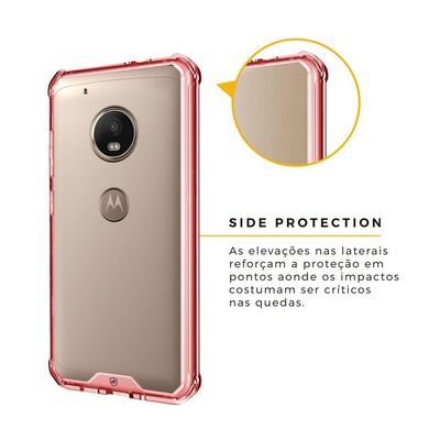 Capa Ultra Slim Air Rosa para Motorola Moto G5 Plus - Gorila Shield