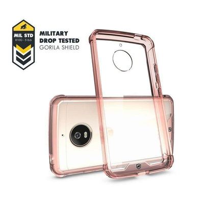 Capa Ultra Slim Air Rosa para Motorola Moto G5S - Gorila Shield