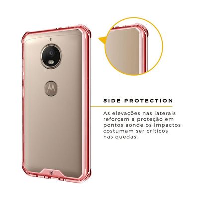 Capa Ultra Slim Air Rosa para Motorola Moto G5S - Gorila Shield