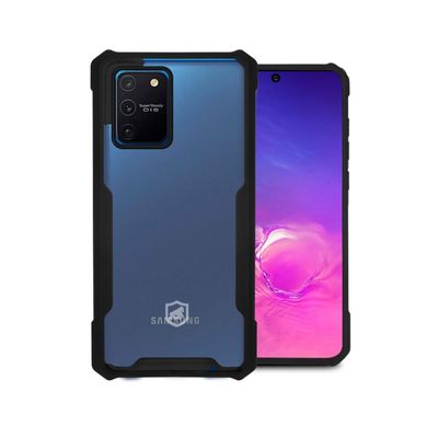 Capa Dual Shock X Preta Para Samsung Galaxy S10 Lite - Gshield
