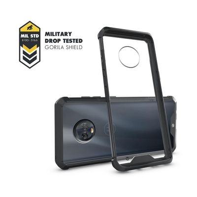 Capa Ultra Slim Air preta para Motorola Moto G6 - Gorila Shield