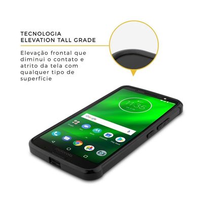 Capa Ultra Slim Air preta para Motorola Moto G6 - Gorila Shield
