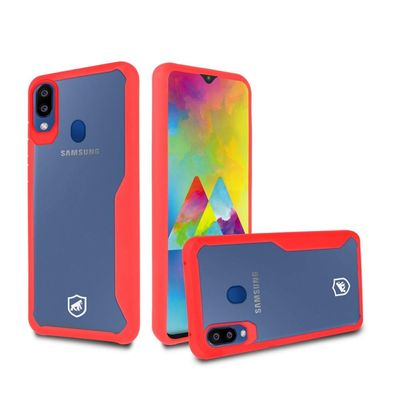 Capa Atomic para Samsung Galaxy M20 - Vermelha - Gorila Shield