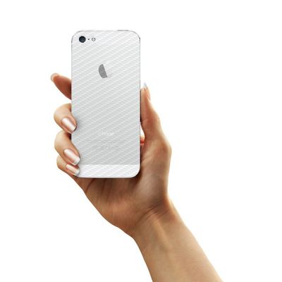 Película Traseira de Fibra de Carbono Transparente para Iphone 5 , 5s , SE - Gorila Shield