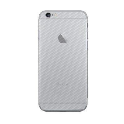 Película Traseira de Fibra de Carbono Transparente para Iphone 6 e 6s - Gorila Shield