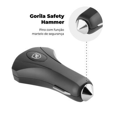 Carregador Veicular Turbo Tank - Gorila Shield