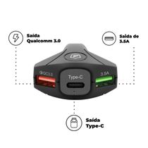 Carregador Veicular Turbo Tank - Gorila Shield