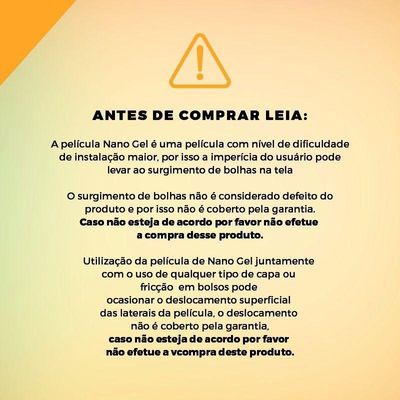 Película de Nano Gel Dupla para Galaxy J8 - Gorila Shield