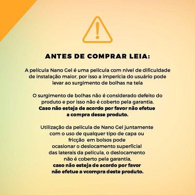 Película Nano Gel Dupla para Samsung Galaxy S6 Edge - Gorila Shield (Cobre toda tela)