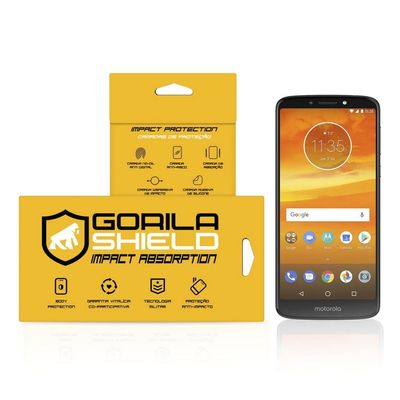 Película Nano Gel Dupla para Motorola Moto E5 Plus – Gorila Shield (Cobre Toda Tela)