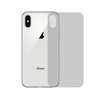 Película Traseira de Fibra de Carbono Transparente para Iphone XS Max - Gorila Shield