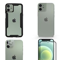 Película Defender Glass + Câmera + Nano Traseira + Capa Dual Shock Para iPhone 12 Mini - Gshield