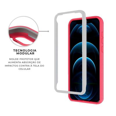 Capa Stronger Rosa para iPhone 13 Pro - Gshield