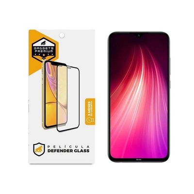Kit Capa Clip e Pelicula Defender Glass Xiaomi Redmi Note 8 - Gshield