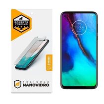 Kit Capa Defender Black e Pelicula Nano Vidro para Xiaomi Redmi Note 8 pro - Gshield