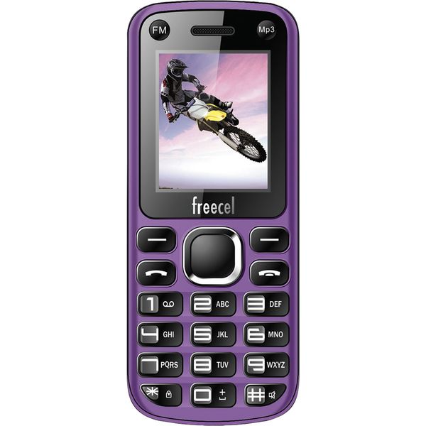 Celular Freecel Free Cross Desbloqueado Dual Chip Tela 1.7" Câmera Púrpura