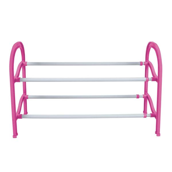 Sapateira Retrátil Azul e Rosa - Rosa
