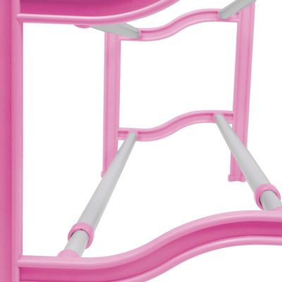 Sapateira Retrátil Azul e Rosa - Rosa