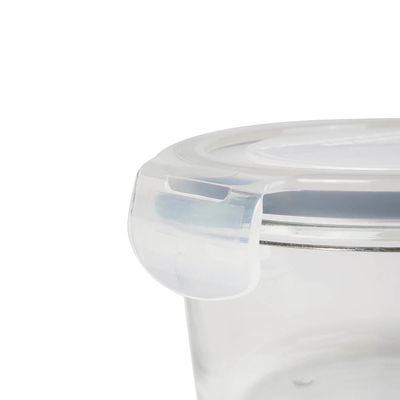Pote Refratário Redondo com Tampa 400ml