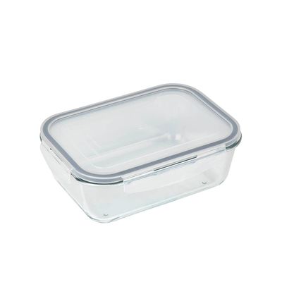 Pote Refratário Retangular com Tampa 1,5L