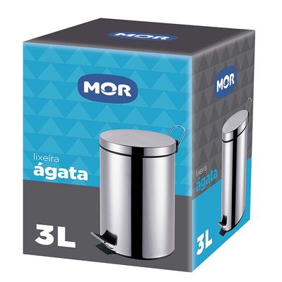 Lixeira 3 Litros Ágata