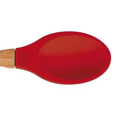 Colher Silicone e Bamboo
