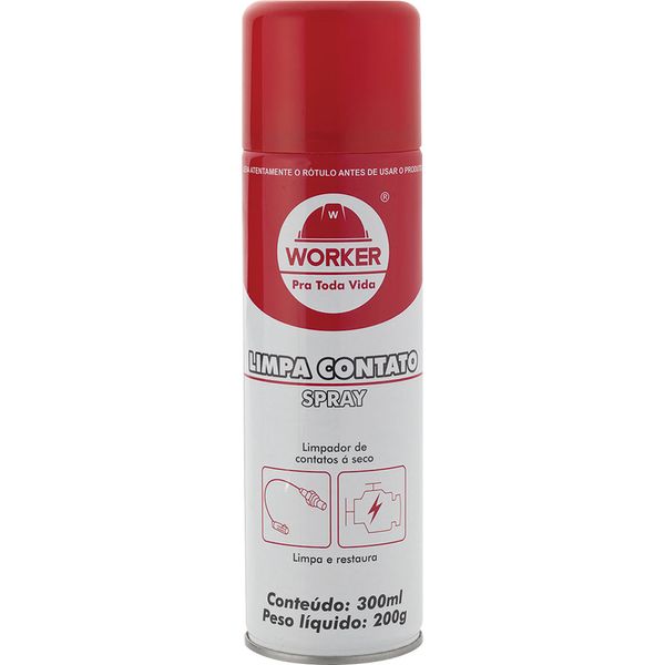Limpa Contato Spray 300ml Worker