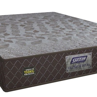 Colchão Casal Composto Densidade 60 Sonopro 1,58x1,98x0,18 Marrom