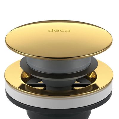 Válvula Para Lavatório Deca Click 1601.gl.cli Gold
