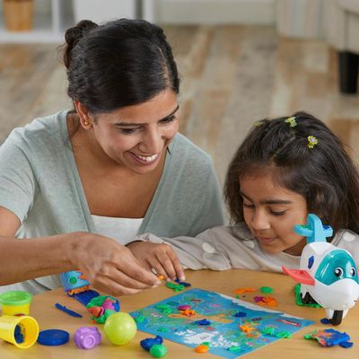 Conjunto Play-Doh Avião Explorador Hasbro