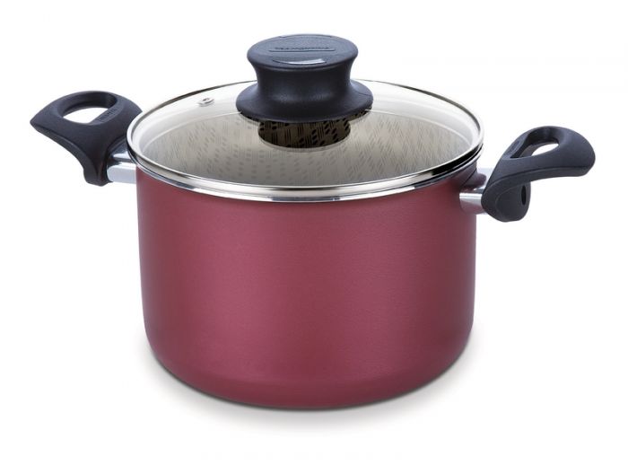 Caldeirão 20cm Tramontina Paris Vermelho