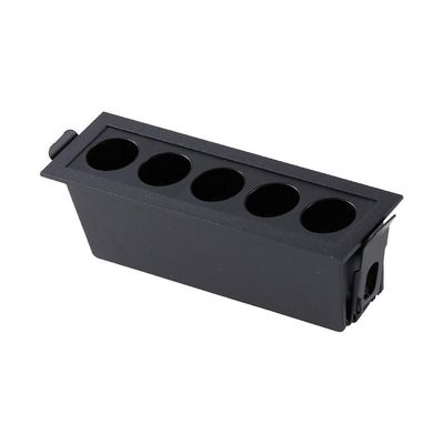 Spot De Embutir Nordecor Powerus Led 10w Bivolt Preto 3000k Luz Amarela