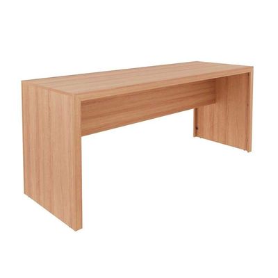 Mesa de Escritório ME4185 180cm Nogal - Tecno Mobili