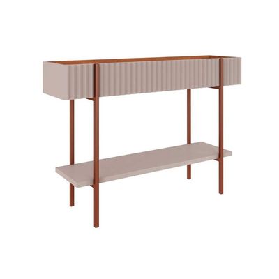 Aparador de Sala Jantar Aparador Cimol Lira 1 Prateleira Cinamomo/Off White - Cimol