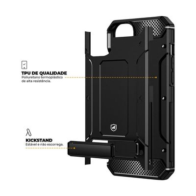 Capa para iPhone 15 Pro - Army Proof - Gshield