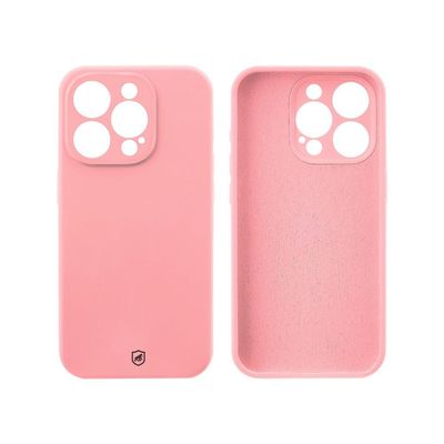 Capa para iPhone 14 Pro Max - Silicon Premium Rosa - Gshield
