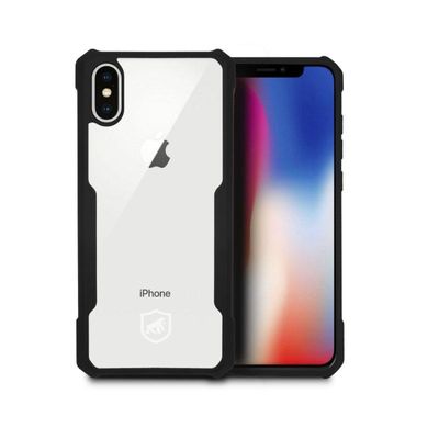 Capa Dual Shock X e Pelicula Coverage iPhone X/XS - Gshield