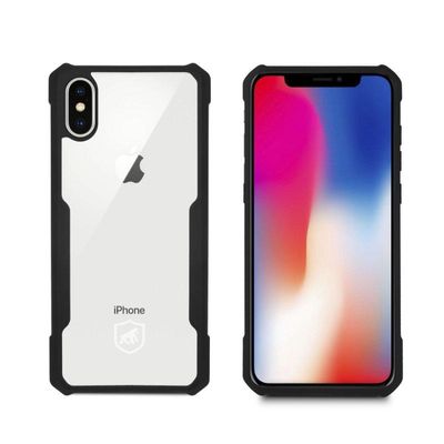 Capa Dual Shock X e Pelicula Coverage iPhone X/XS - Gshield