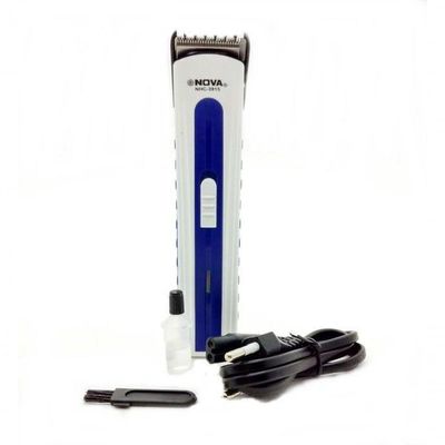 Cortador E Aparador De Pelos Nhc-3780 110 V/220 Recarregável - Azul