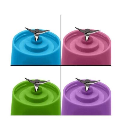 Mini Liquidificador Portátil Bateria Recarregavel - Azul