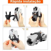Protetor E Trava De Hélices Para Drone Dji Mini 3 Cor Laranja