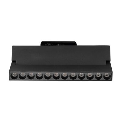 Módulo Led Projetor Para Trilho Nordecor Duli 12w 22cm Bivolt Preto 4000k Luz Neutra