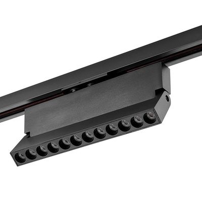 Módulo Led Projetor Para Trilho Nordecor Duli 12w 22cm Bivolt Preto 4000k Luz Neutra