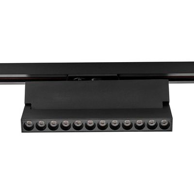Módulo Led Projetor Para Trilho Nordecor Duli 12w 22cm Bivolt Preto 4000k Luz Neutra