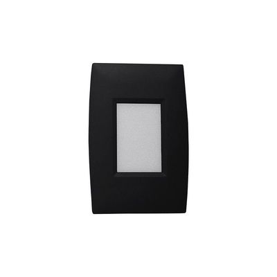 Balizador Mbled Lumo Embutir Led Bivolt Preto 3000k Luz Amarela