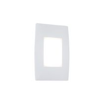 Balizador Mbled Lumo Embutir Led Bivolt Branco 3000k Luz Amarela