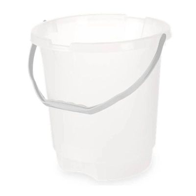 Balde Graduado 16l Transparente Plasvale 1624600