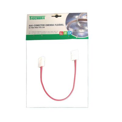 Conector Taschibra A44 2 Fios P/ Emenda De Fita Led Slim